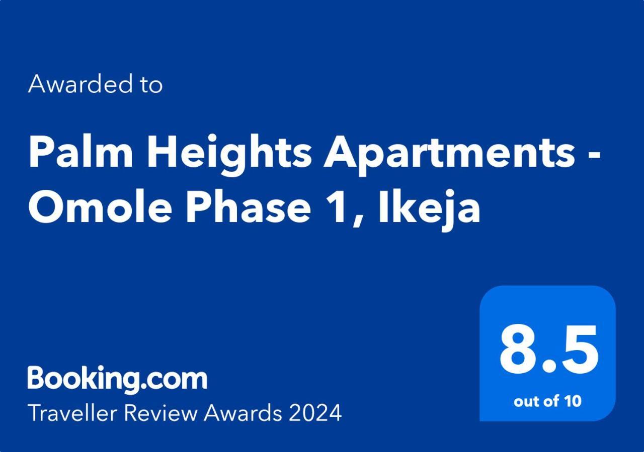 Palm Heights Apartments - Omole Phase 1, Ikeja Dış mekan fotoğraf